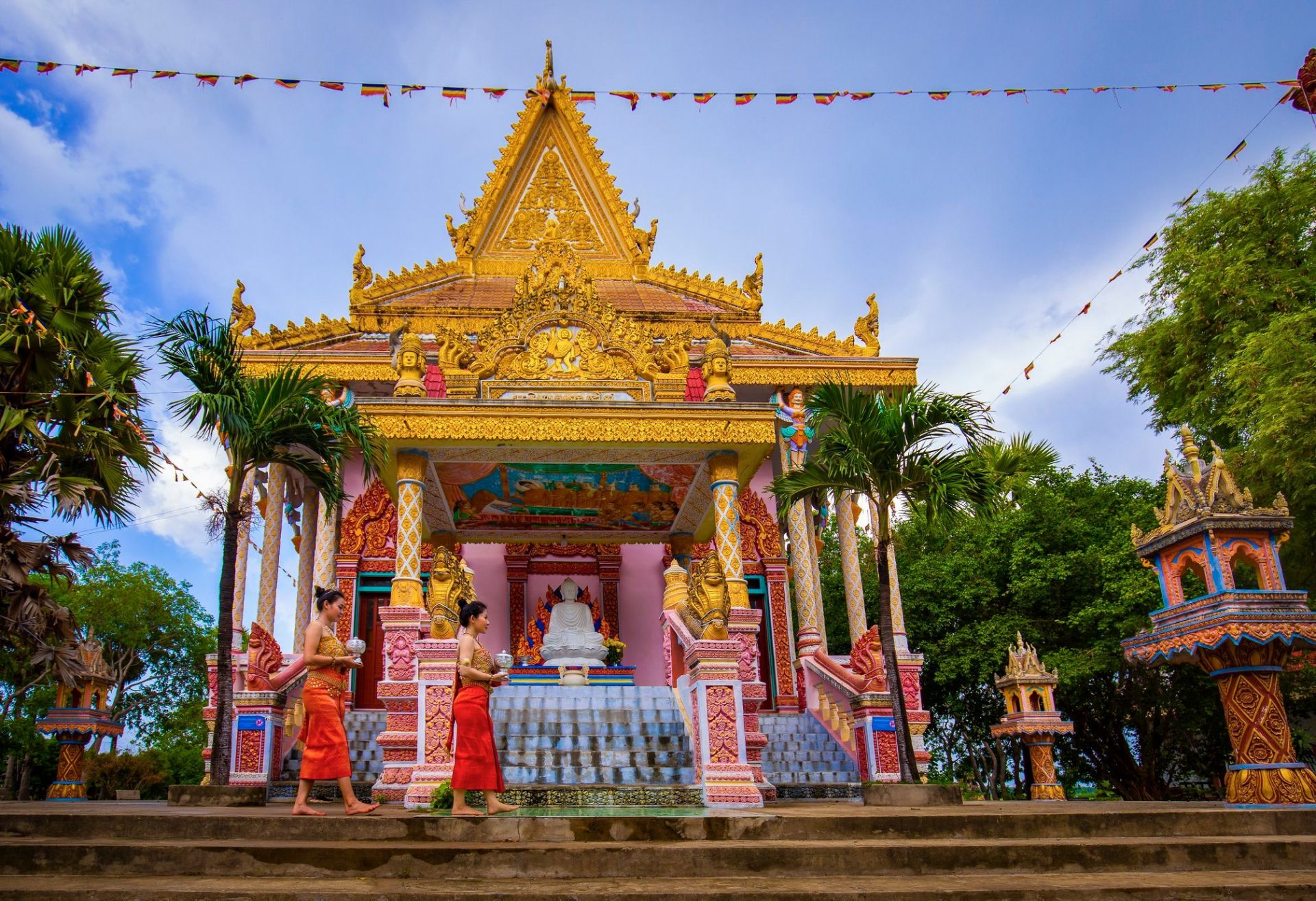 DI TÍCH CHÙA KHMER KHEDOL